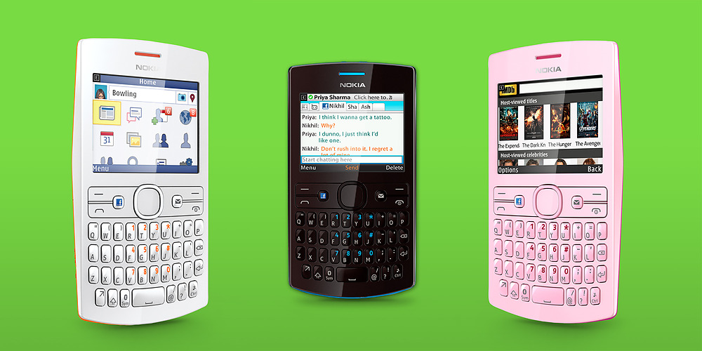Nokia Asha 205 và 206: Những Facebook phone giá rẻ